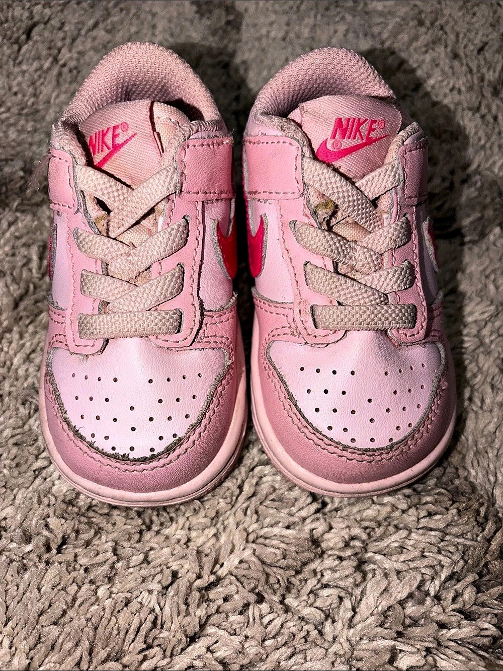 Nike Dunk Low Pink Kids Sneakers